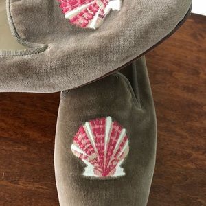 Stubbs & Wootton velvet flats